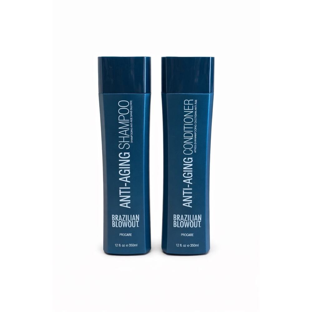 Brazilian Blowout Anti-Aging Shampoo & Conditioner Set 12oz 350ml